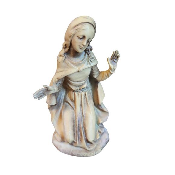 Vintage Fontanini ? Nativity Set 3 Pc Jesus Mary Joseph Christmas 3.5 inches - Picture 4 of 5